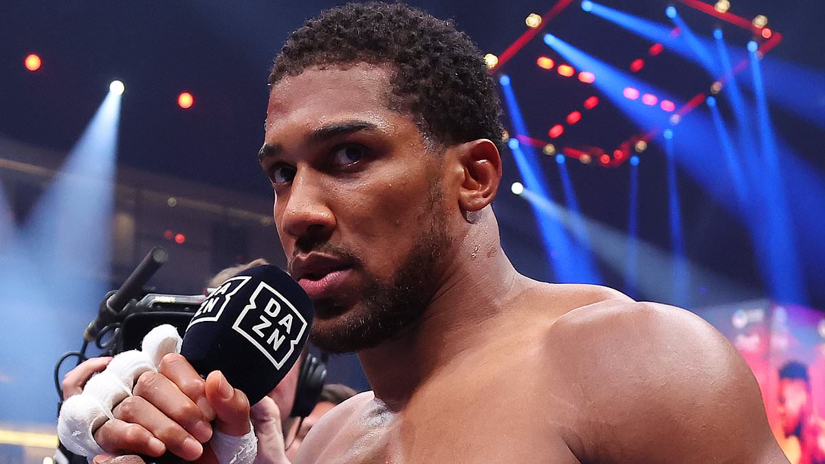 Revealed: DAZN to make more than £10million from Anthony Joshua's fight with Jake Paul after agreeing to release Brit from contract for one-off bout on Netflix
