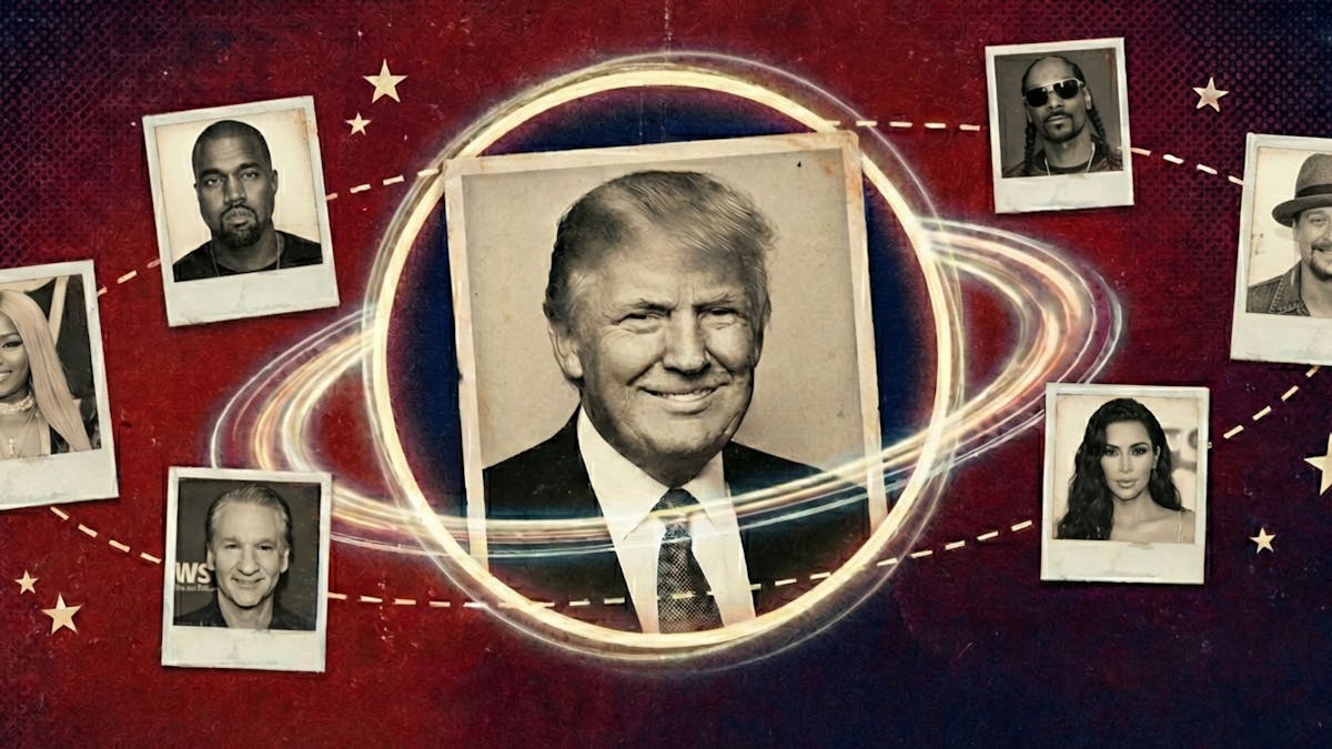 The Strange Celebrity Universe Orbiting Donald Trump