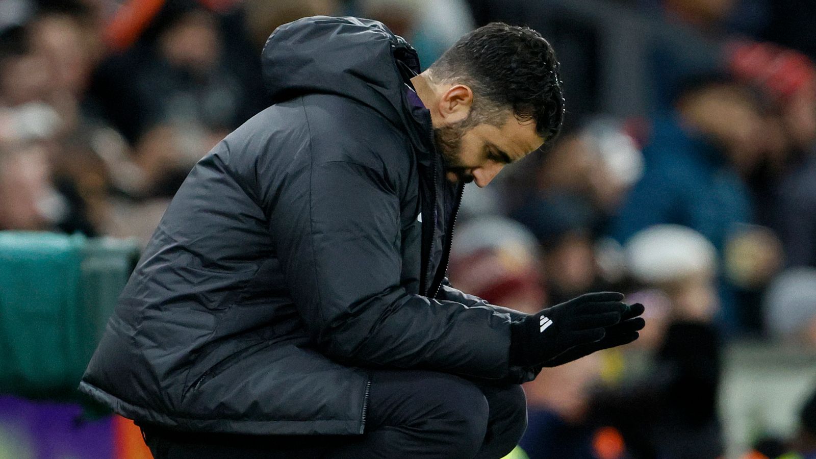 Ruben Amorim: Man Utd head coach says his team are 'not even near' the point where they fight for best positions after embarrassing loss to Everton
