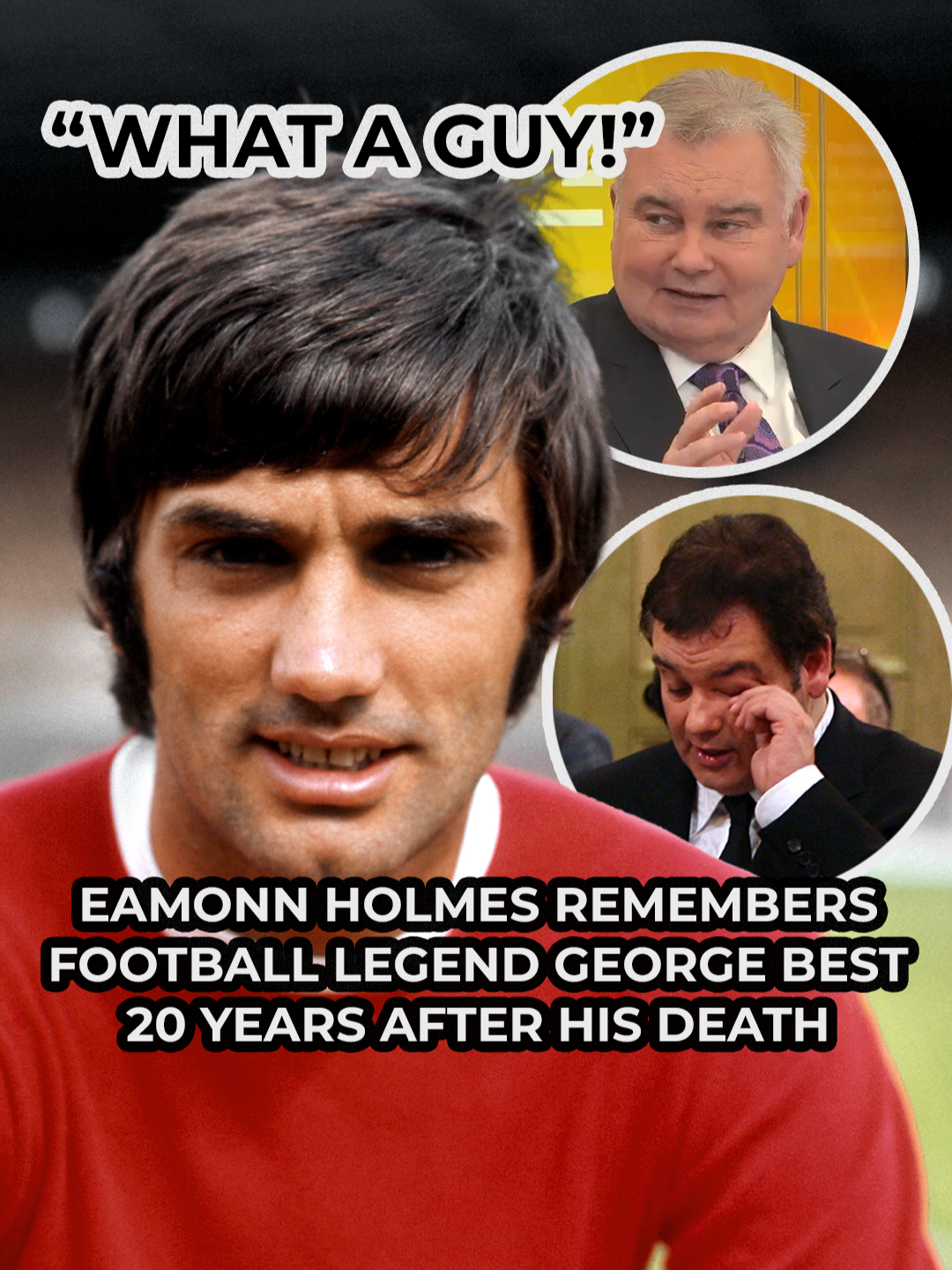 Eamonn Holmes remembers his footballing hero, George Best, on the 20th anniversary of the Manchester United legend's passing. Speaking on GB News, the host recalls how he was contacted by the Best family with an incredible opportunity to show pay his respect by not only attending the funeral - but by conducting the service. He said: "Just to be to be there, paying tribute to a man who I adored as a child and wanted to be like, you wanted to wear your socks like him and your kit like him, your shirt outside your shorts, your socks down round your ankles... What an influence. What a guy." #GeorgeBest #EamonnHolmes #MUFC #ManUtd #GBNews