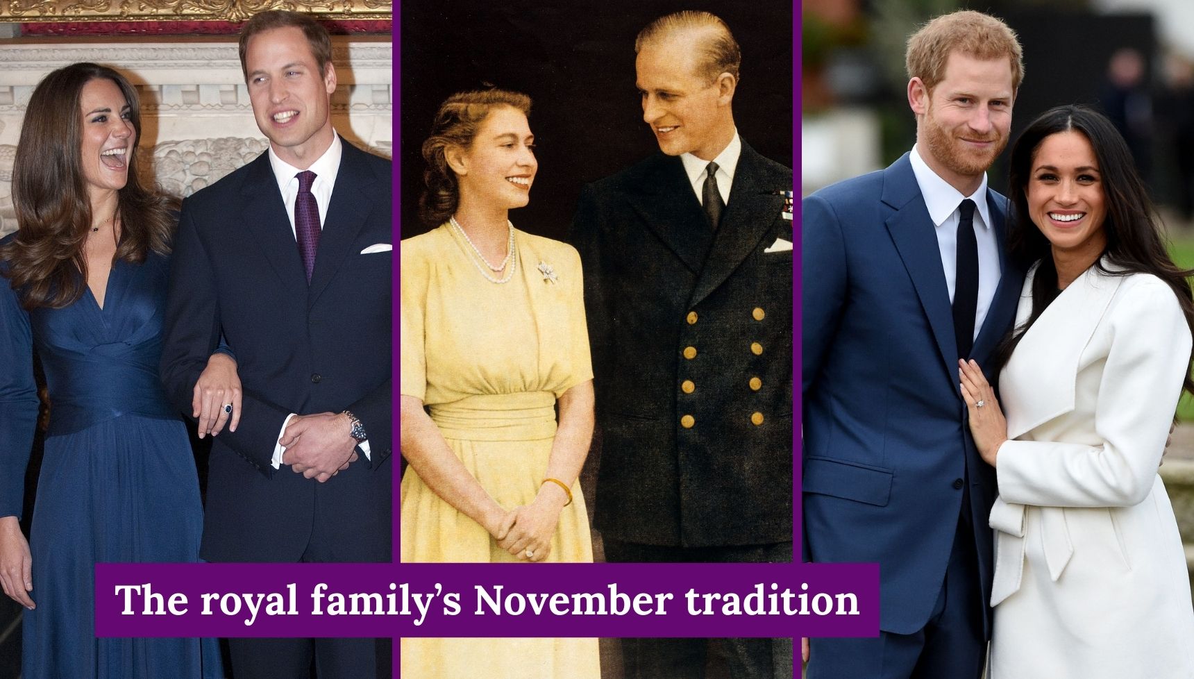 Royal family's romantic tradition in November you may have missed