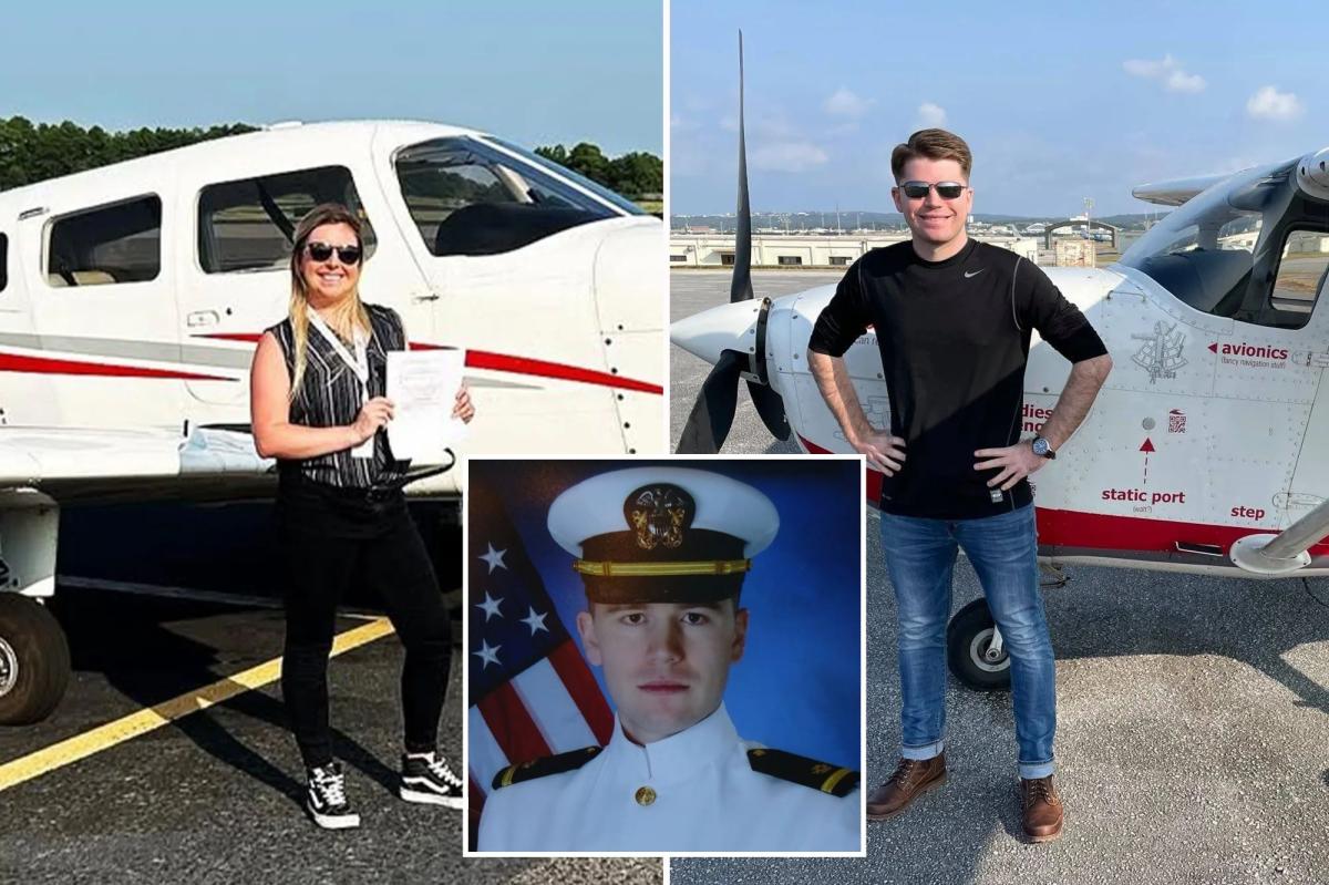 Female pilot, Navy officer flight student presumed dead after plane...