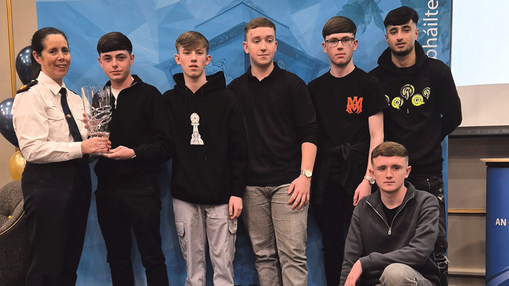 Young people gain kudos in Garda Youth Awards