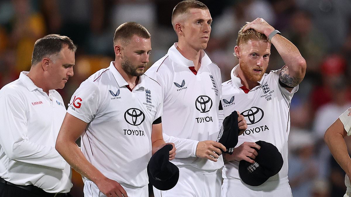 Ashes second Test ratings: The lost England player who scored just ONE