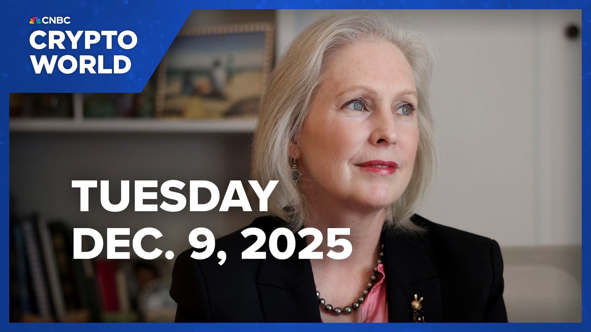 Sen. Gillibrand says 'nothing is holding up' progress on crypto market regulation: CNBC Crypto World