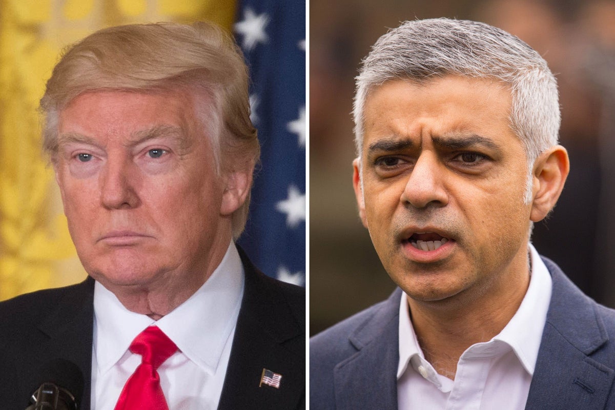 PM belatedly defends Sadiq Khan after Trump brands ‘horrible, vicious, disgusting’