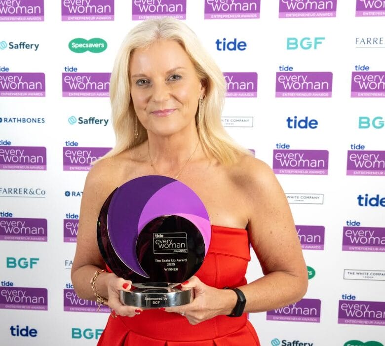 Julie Collison wins Tide everywoman Entrepreneur Awards