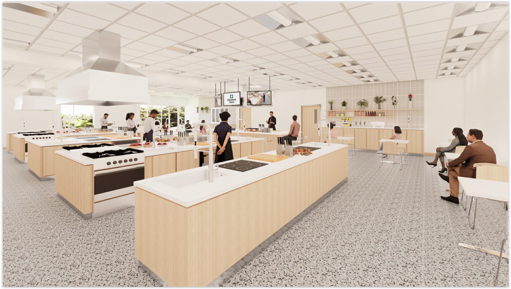 Clinic to coach healthy cooking at new kitchen