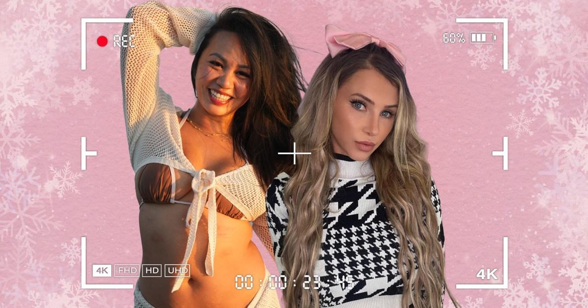 We’re cam girls at Christmas — married dads need a moment to themselves