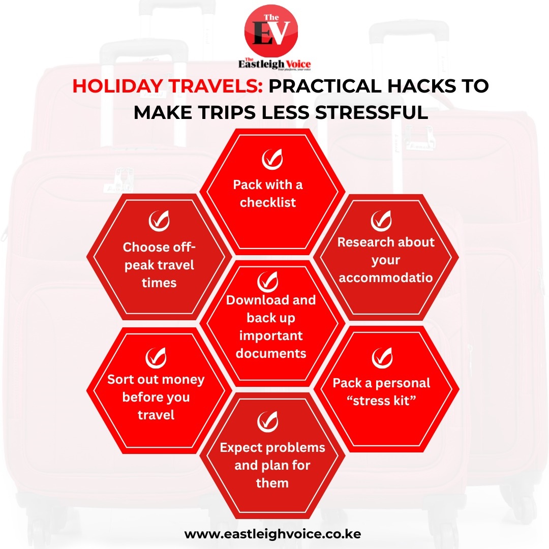 Holiday travels: Practical hacks to make trips less stressful