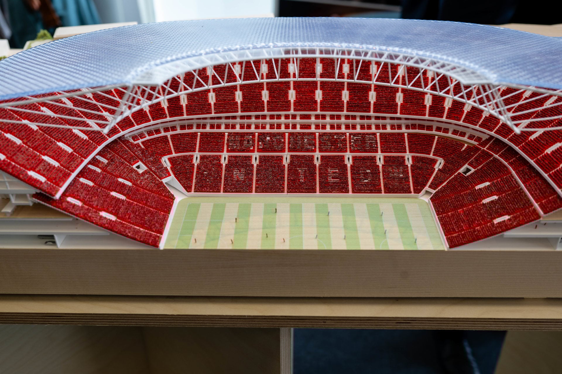 Man United chief says new 100,000-seater stadium will reach 'milestone' next month