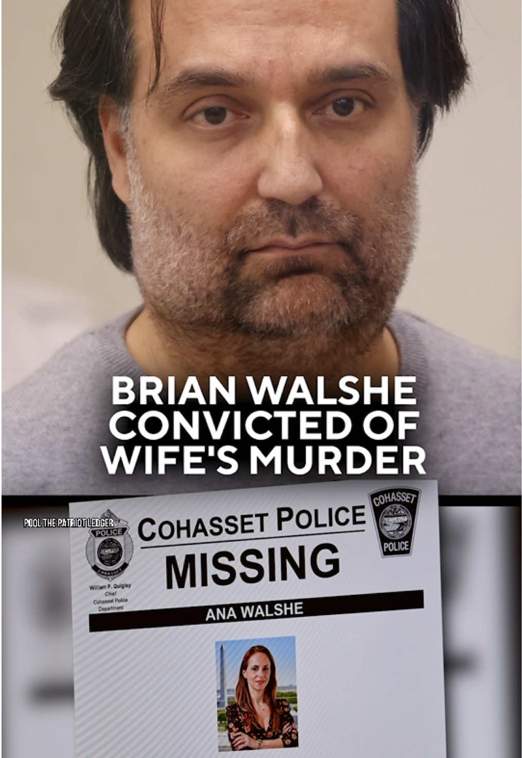 A jury found Brian Walshe guilty of first-degree murder Monday in the death of his wife Ana Walshe on New Year's Day 2023 in their Cohasset, Massachusetts home. Walshe now faces a sentence of life in prison without the possibility of parole. He is expected to be sentenced on Wednesday, when victim impact statements in the case will be read. #crime #jury #news #massachusetts