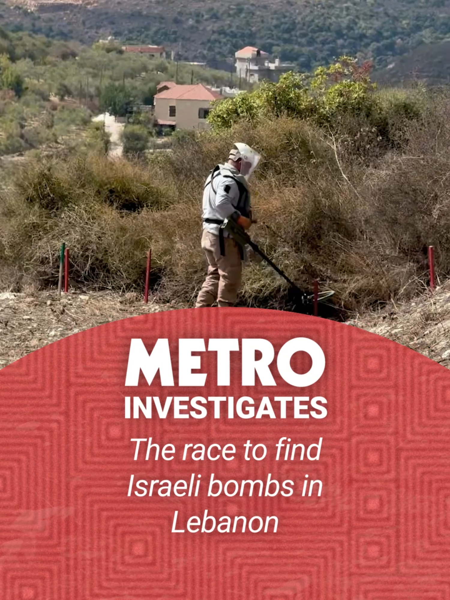 Lebanon is covered in explosive mines hidden below the surface and threatening to injure or kill anyone at any time. Whether from the 2006 Lebanon war, or Israel's recent conflict with Hezbollah, countless munitions have been left in the ground and need to be extracted for people to like in safety. Metro joined demining teams to learn more about how they are tackling this crisis. #lebanon #israel #war #peace #worldnews