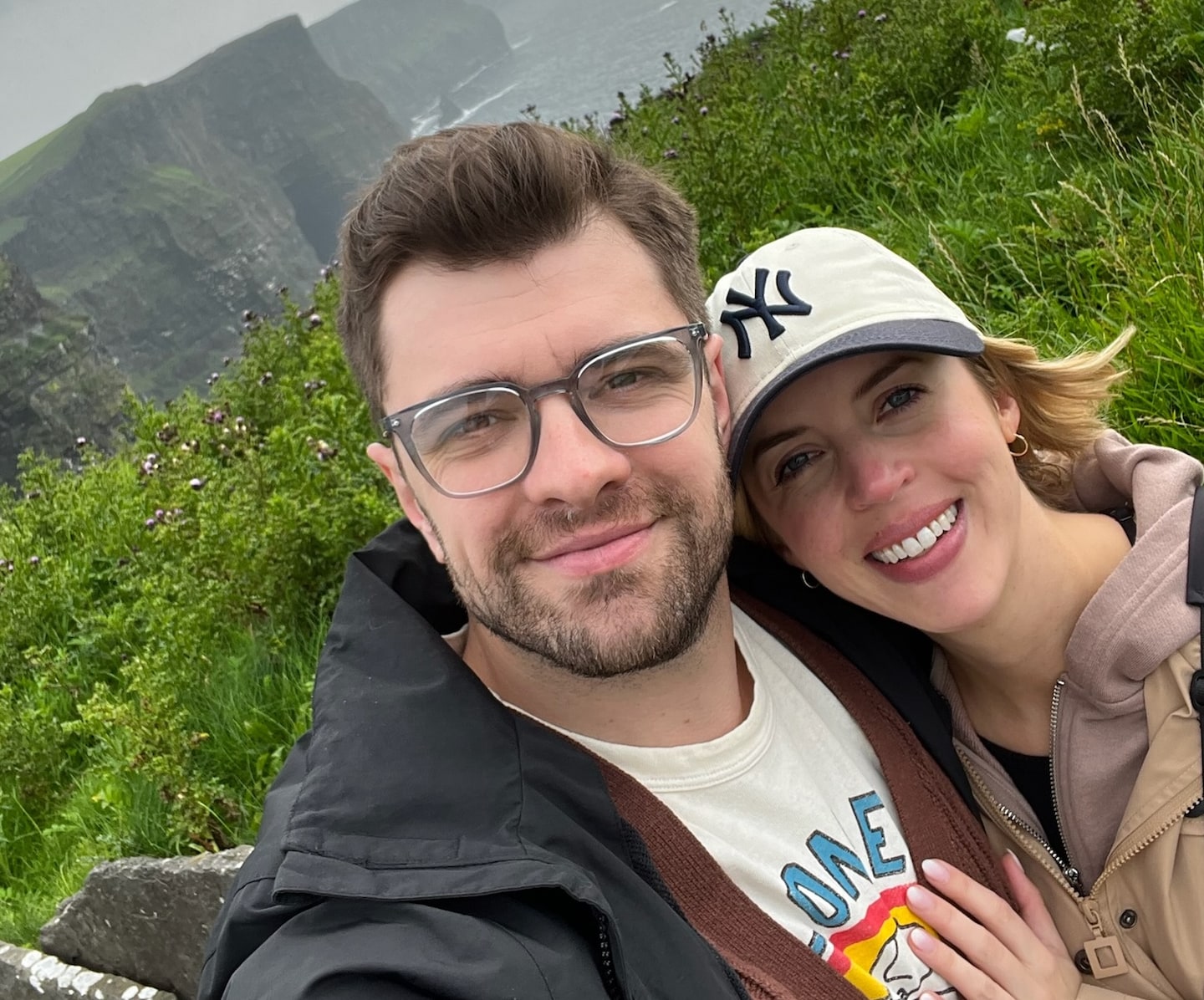 A viral love story: She answered his DM, then flew to Ireland to meet him