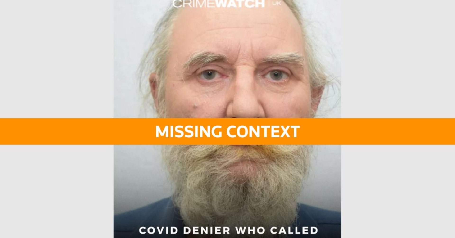 Fact Check: British man jailed for encouraging terrorism, not for calling COVID ‘fake’