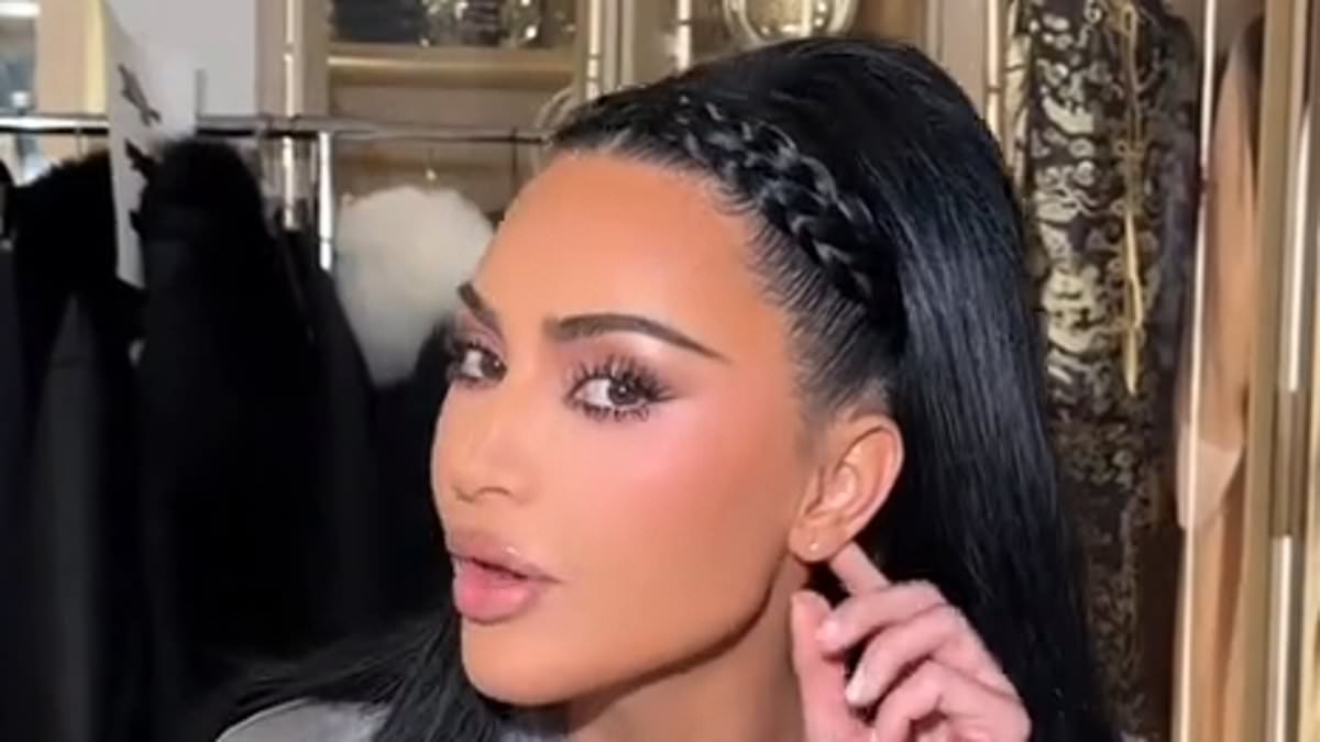 Kim Kardashian stuns fans after getting ears pierced at famous store