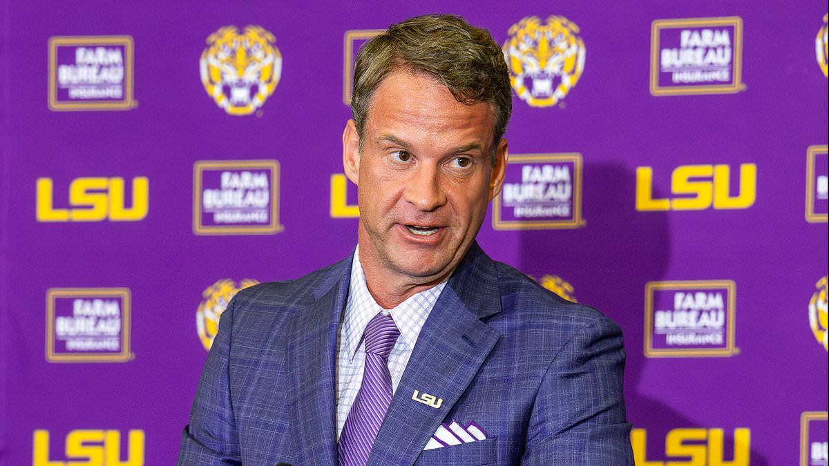 LSU's $91m coach Lane Kiffin is grilled over penny-pinching shopping habit in embarrassing viral video