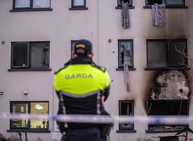 Teenagers among five people injured after suspected arson at Dublin house