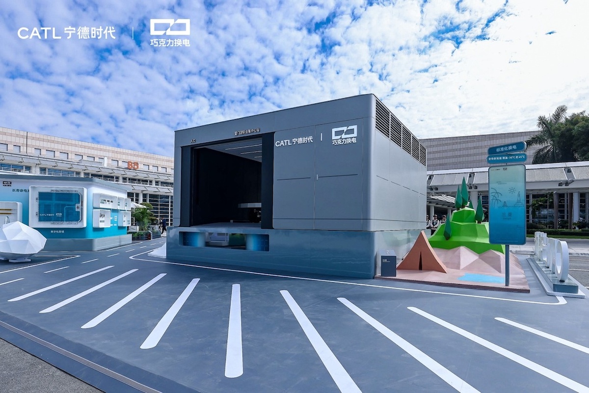 China: CATL reports 1,000 battery swap stations for passenger cars