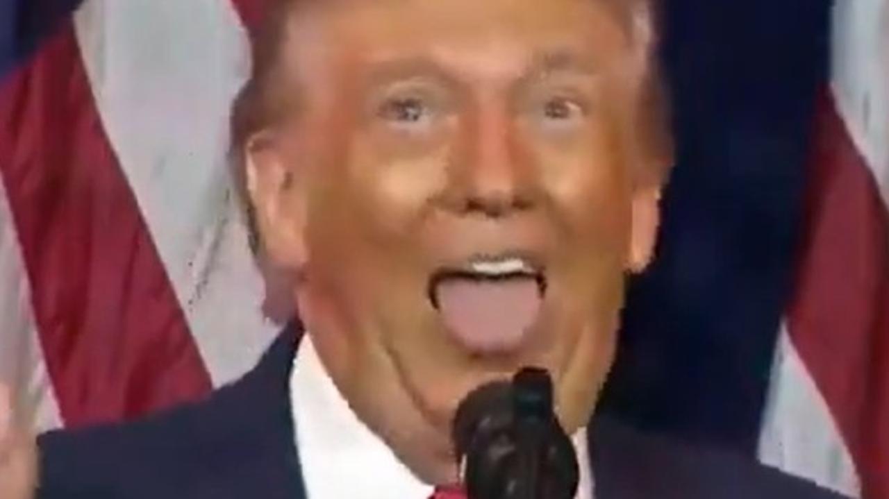 ‘Euaaagh’: Trump does bizarre impression