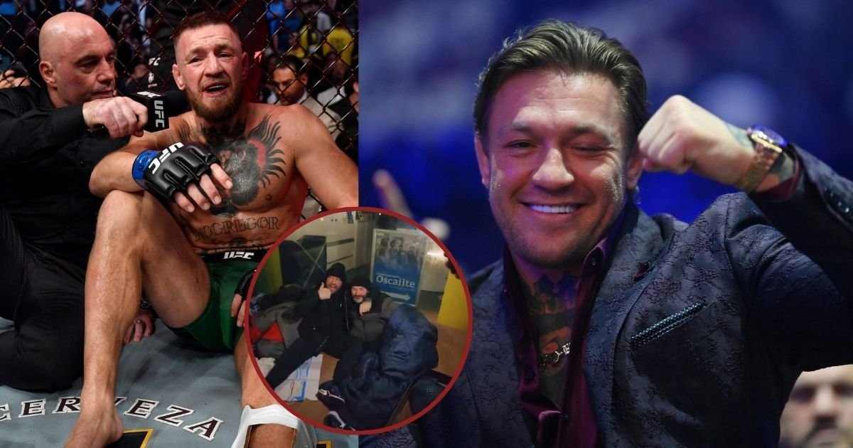 Conor McGregor Recalls Joe Rogan Interview From His Last UFC Fight During Recent Meeting With a Homeless Man