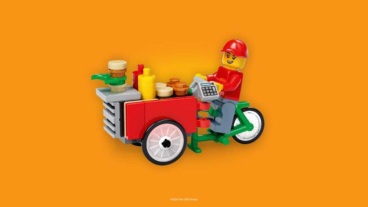 Lego is giving away exclusive Burger Bike Carts for free — here’s how to get yours on Jan. 18
