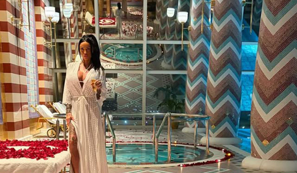 Katie Price reveals she is engaged again as she jets off to Dubai