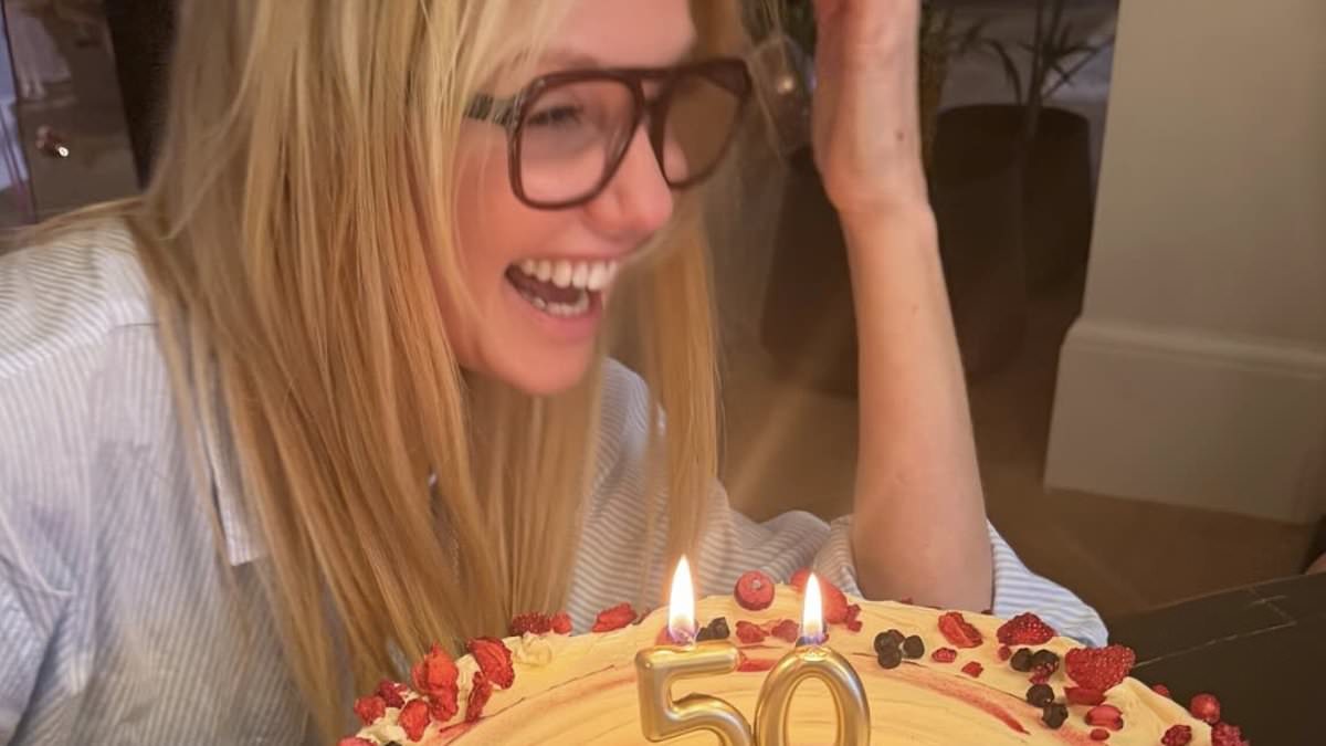 Emma Bunton shares a glimpse into her luxurious 50th birthday