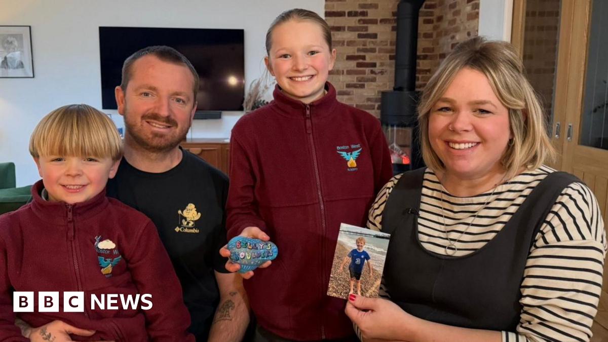 Rocks painted in memory of eight-year-old boy found around world