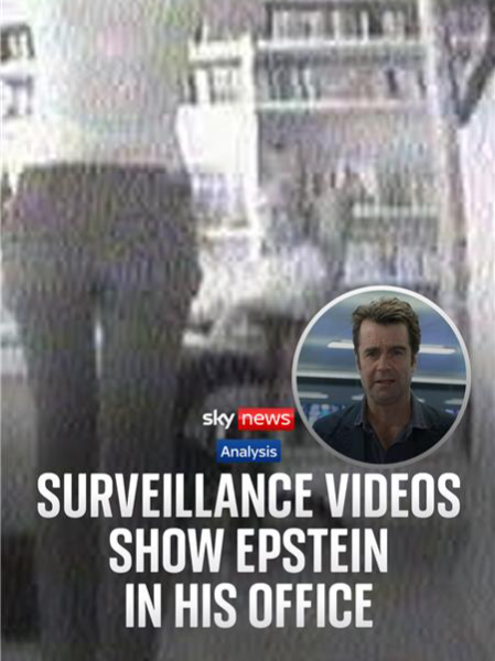 Surveillance videos show Jeffrey Epstein with various women in his Palm Beach home office. Sky News has found an email exchange from 2014 which shows the convicted sex offender had asked a member of staff to install hidden video cameras at his home in Palm Beach, Florida. The aide told Epstein that he planned to hide them in tissue boxes at the house. #JeffreyEpstein #Epsteinfiles #SkyNews