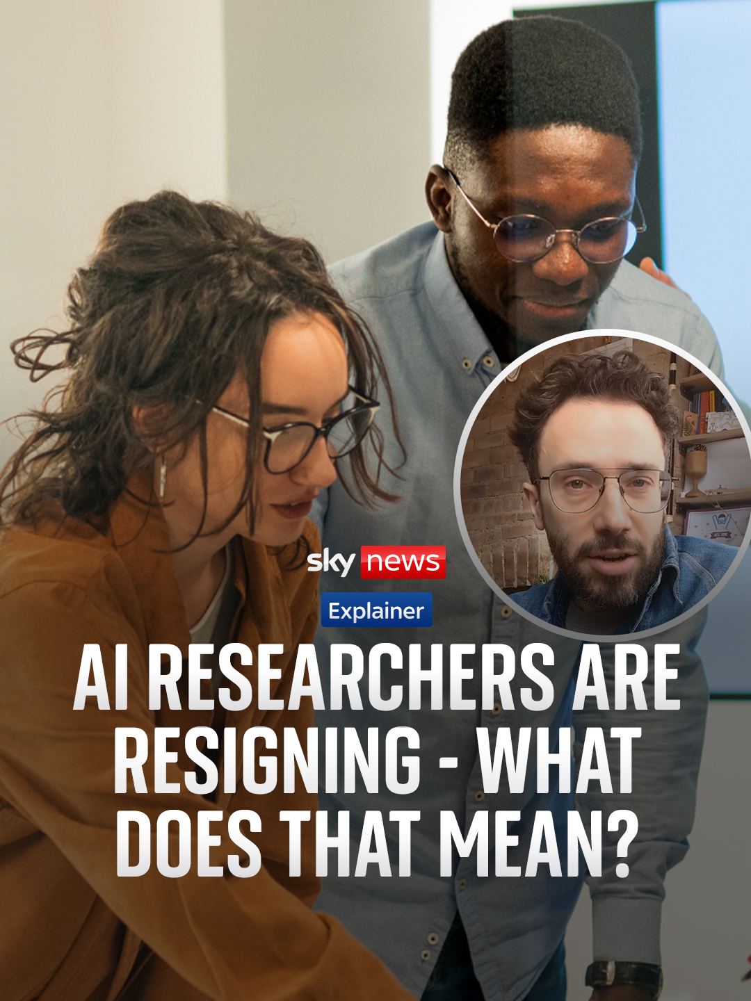 AI researchers are resigning - what does that mean? Media reports and social media posts have described the resignations as a “wave”. On closer inspection, however, the moves have little in common. Sky's Technology correspondent Rowland Manthorpe explains. #artificialintelligence #researchers #skynews