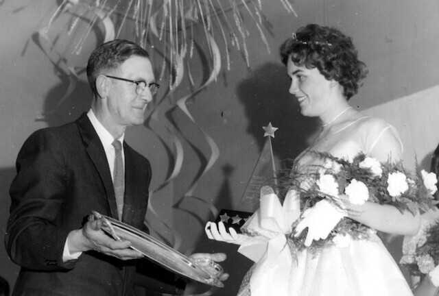 Rhondda Biggs, Vernon's first Queen Silver Star, has passed away