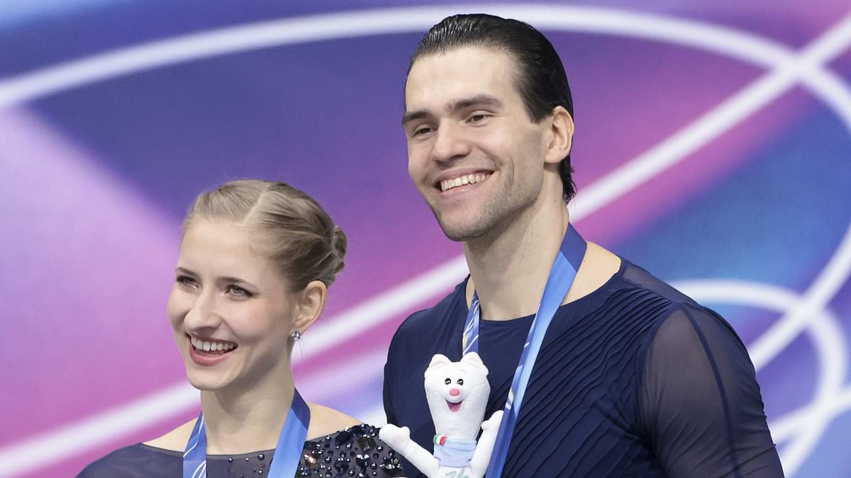 Figure skater is accused of 'PURE TREASON' by Putin's sport chief