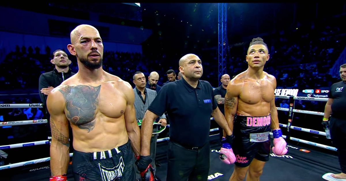 Andrew Tate set to reject Chase DeMoor rematch despite defeat