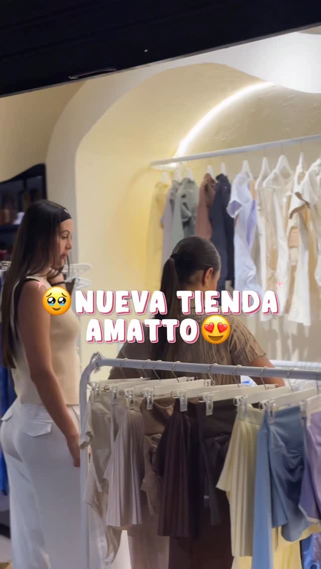 NUEVA TIENDA AMATTO😍✨. Esto es nuestro sueño hecho realidad, ha sido tiempo de dedicación y un apoyo constante por part...