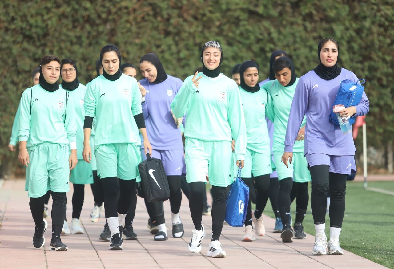 Iran’s women’s football team announced for 2026 AFC Women’s Asian Cup