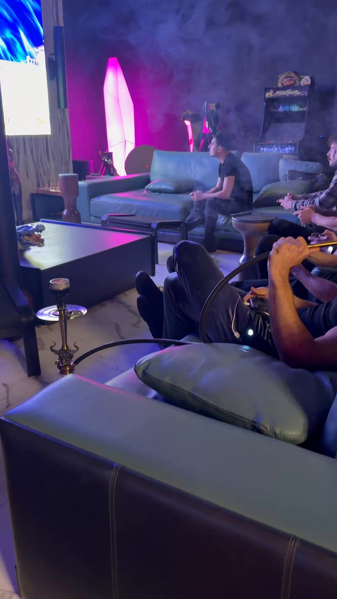 We miss house arrest so bad that we’ve locked ourselves in the house again for a week. Chefs. Shisha. Gym. Chilling with the guys in a compound so secure police can’t break in. Best life ever. pic.