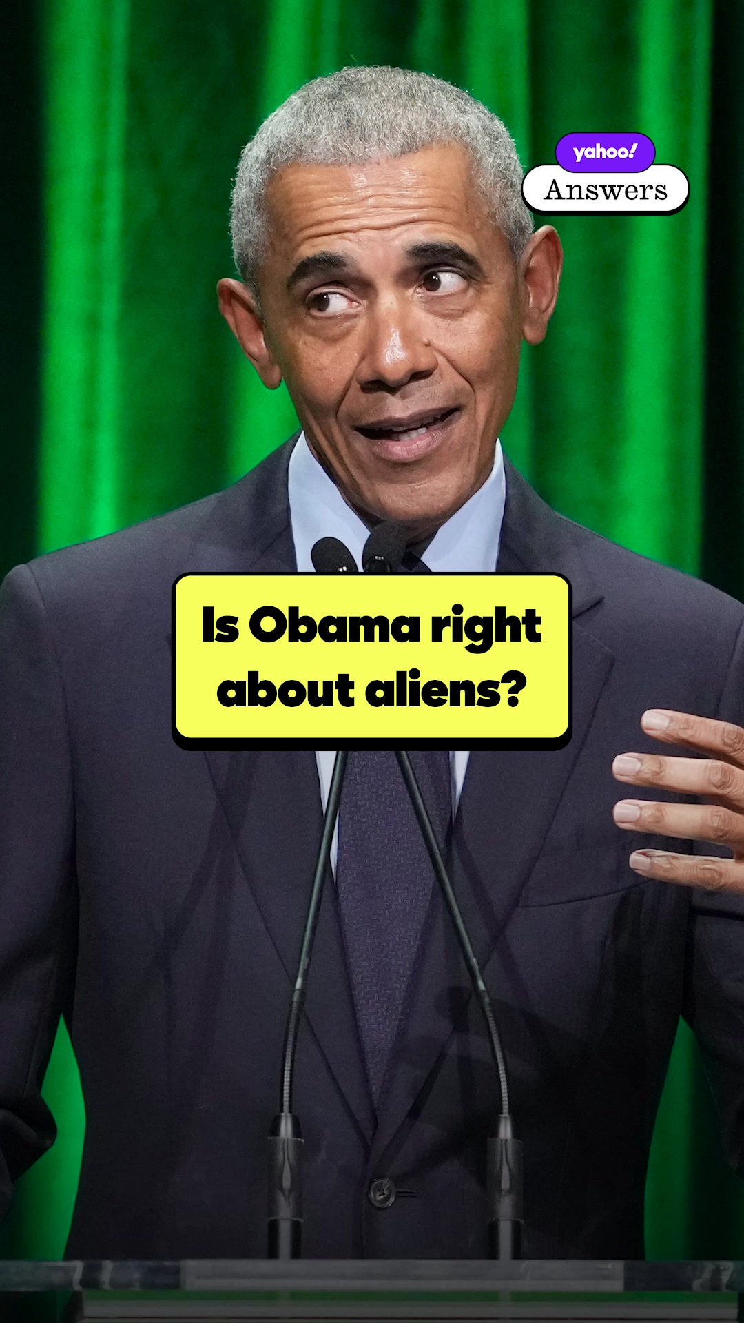 Did Obama confirm the existence of aliens, only to walk it back? After saying “they’re real” on Brian Tyler Cohen’s podcast, the former president clarified that statistically, extraterrestrial life may exist — but he doesn't know anything we don't. We took a look at the math he might be referring to. 👽