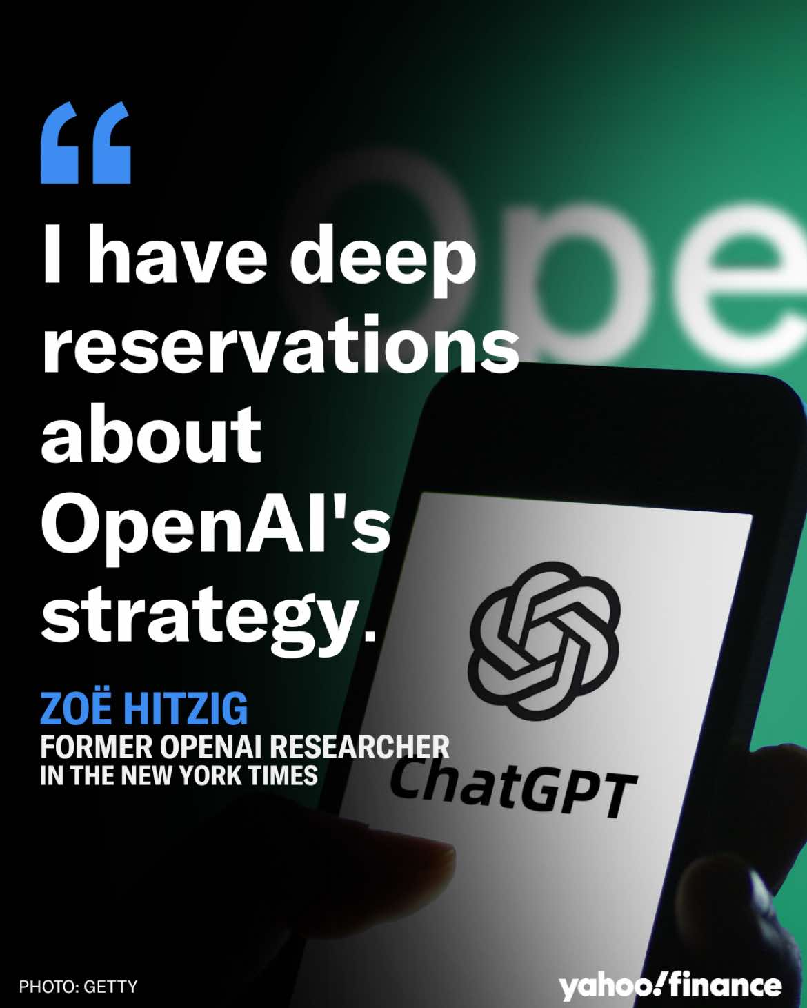 An OpenAI researcher is sounding the alarm on where she thinks the tech could be heading.