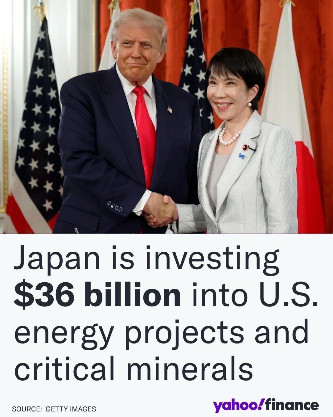 This is the first phase of Japan’s $550 billion commitment to the U.S.