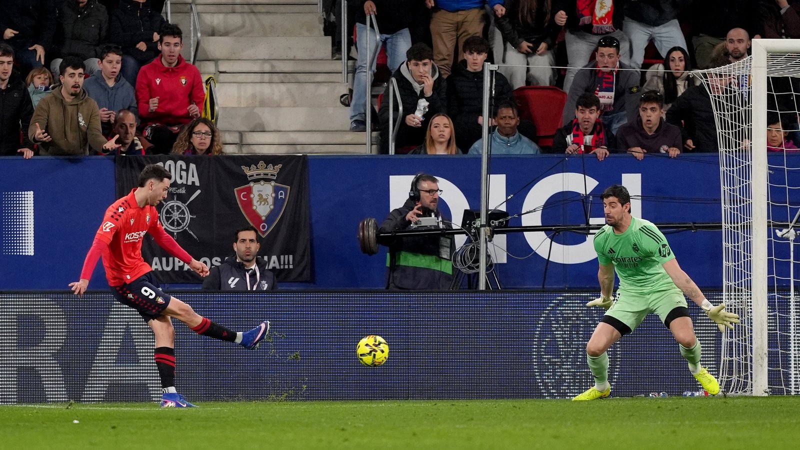 European: Osasuna strike late to deny Real Madrid