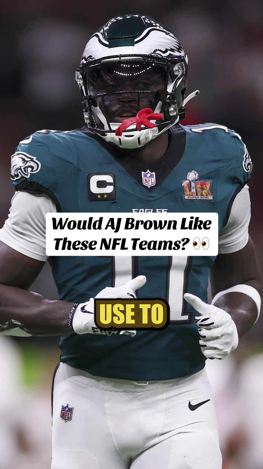 Could AJ Brown end up on these NFL teams? 🤔 @pardonmytake #nfl #philly
