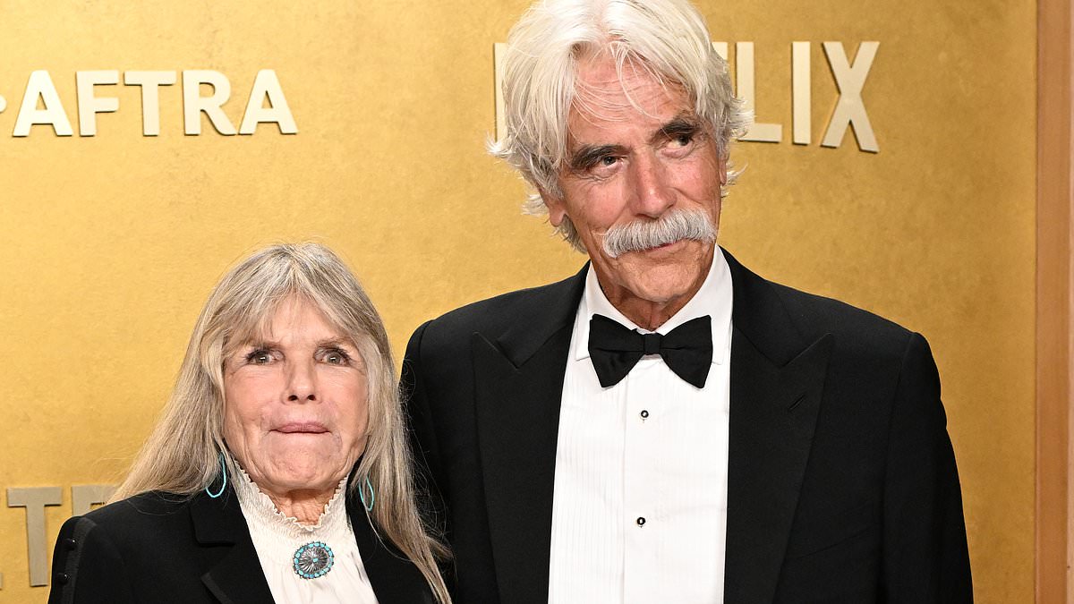 Landman actor Sam Elliott, 81, proves he's still going strong with wife of 42 years, The Graduate vet Katherine Ross, 86