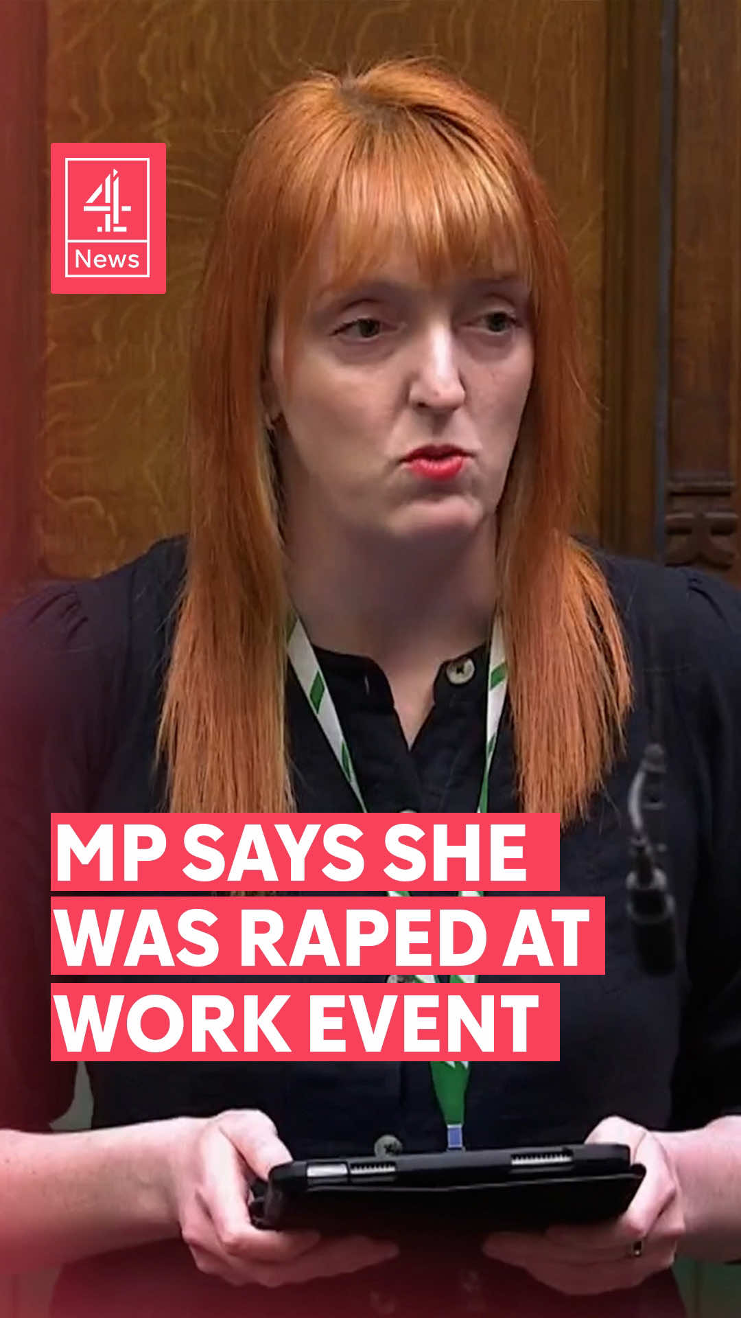 Labour MP Charlotte Nichols has waived her right to anonymity and told Parliament she was raped at a work event. She shared her experience as she was criticising Deputy Prime Minister David Lammy's plans to scrap most jury trials. #Labour #UKPolitics #UKNews #JuryTrials #C4News