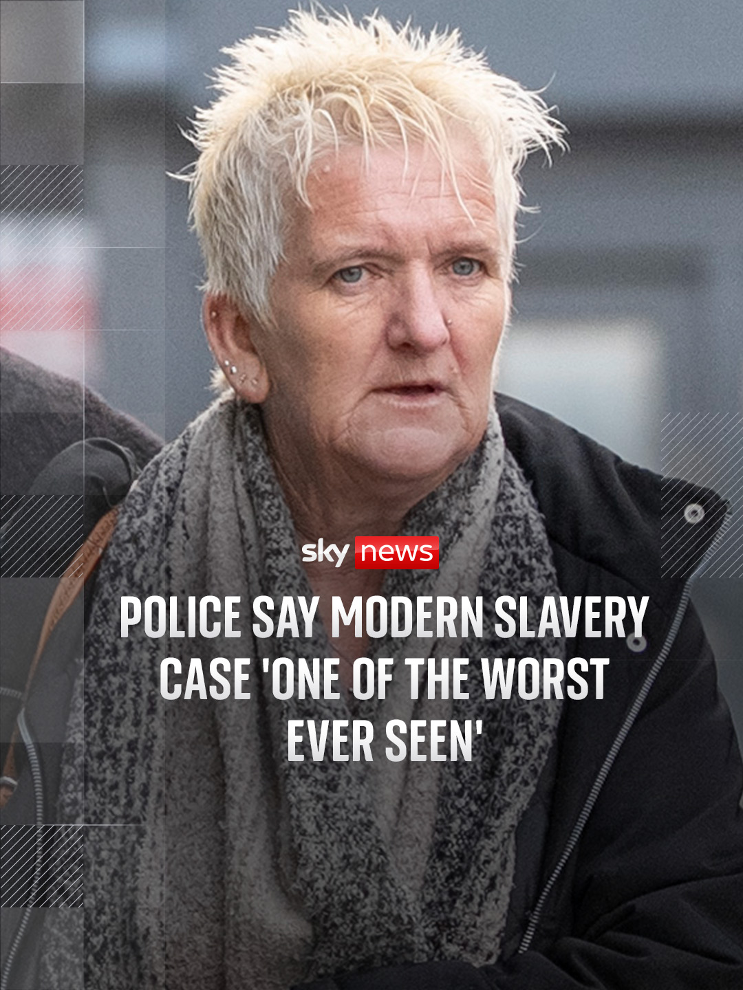 A mother who held a woman captive as a slave inside her "squalid" home for 25 years has been sentenced to 13 years in jail. Amanda Wixon, 56, forced the woman - now in her 40s - to shave her hair, regularly beat her if she didn't complete jobs around the home, and made her live off "scraps" of food. #police #jail #skynews