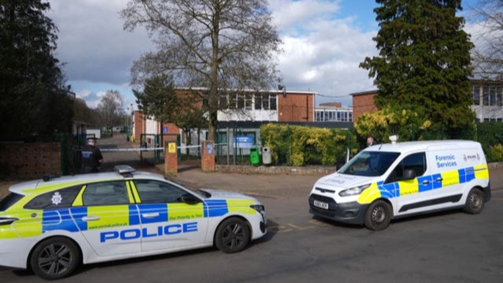 Teenager charged with attempted murder after girl stabbed at Norwich school