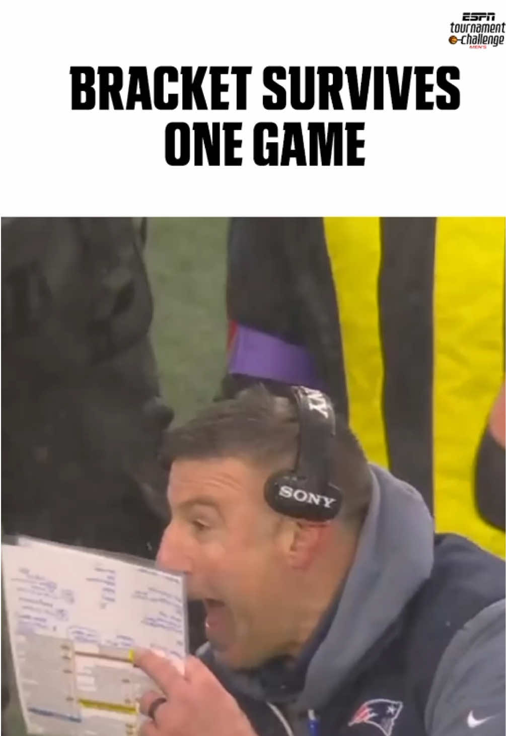 Never in doubt 😅 #march #cbb #espnsocial #upset #tournament