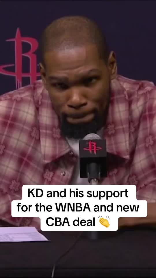 #KD 🤝 #WNBA @espnW #wbb #basketball #espnw