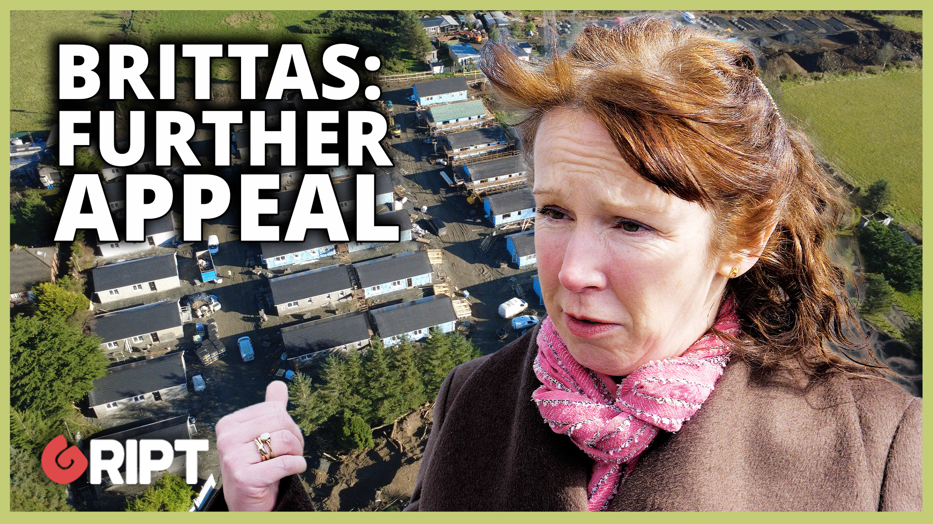 Brittas structures remain despite court order to remove