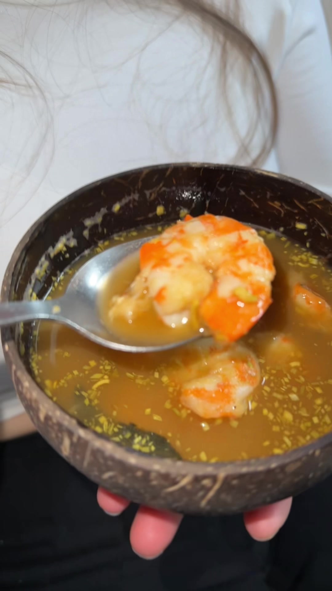 Recette de bouillon crevettes j’ai inventé une recette c’est trop bon 👌🏽😍